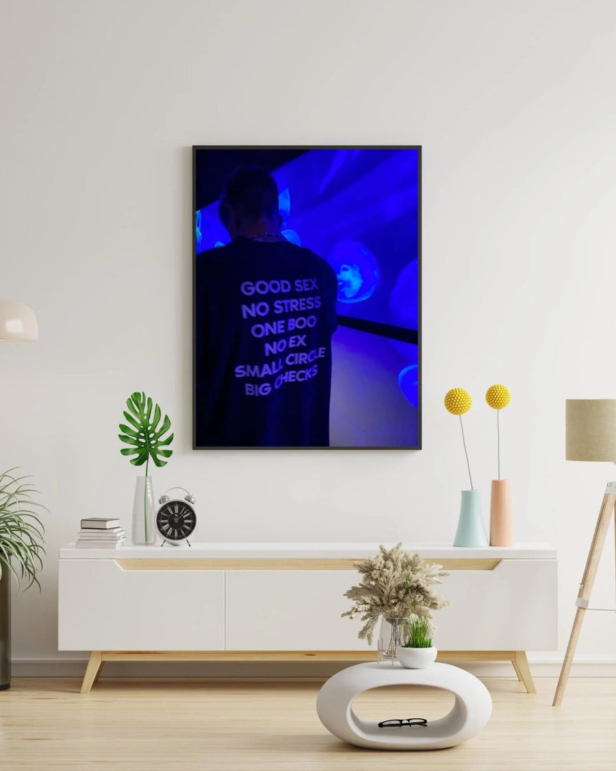 6 Rules poster styled room photo 2