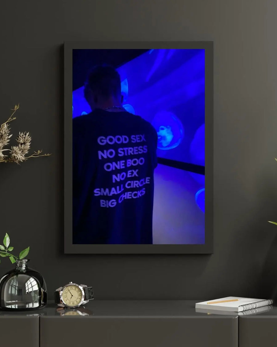 6 Rules poster styled room photo 8