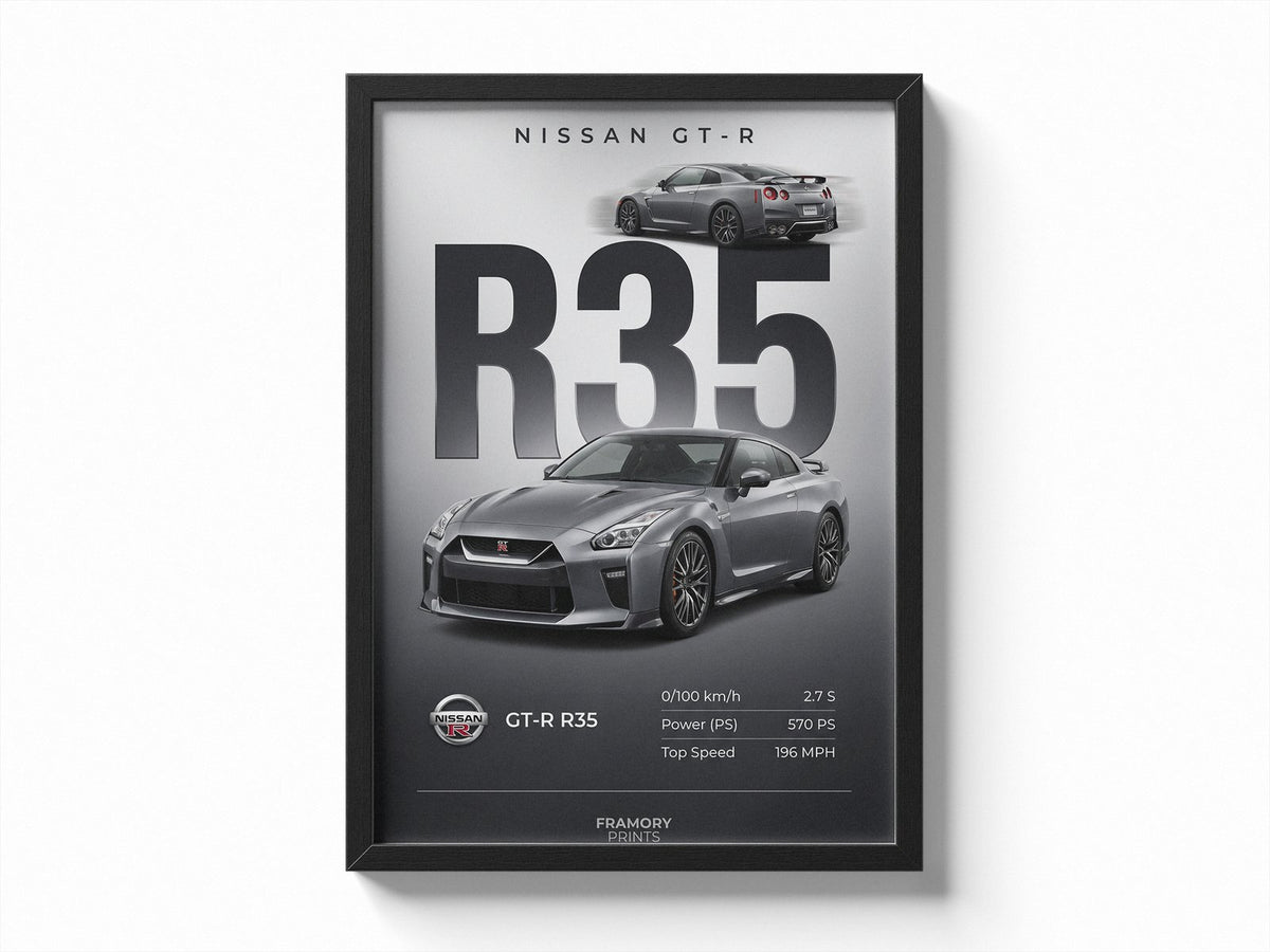 Nissan GT-R R35 Spec Sheet