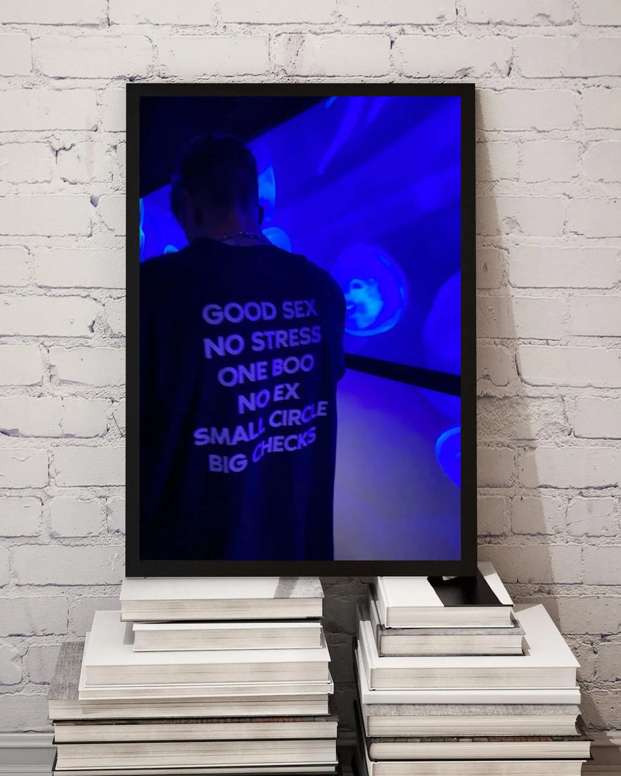 6 Rules poster styled room photo 7