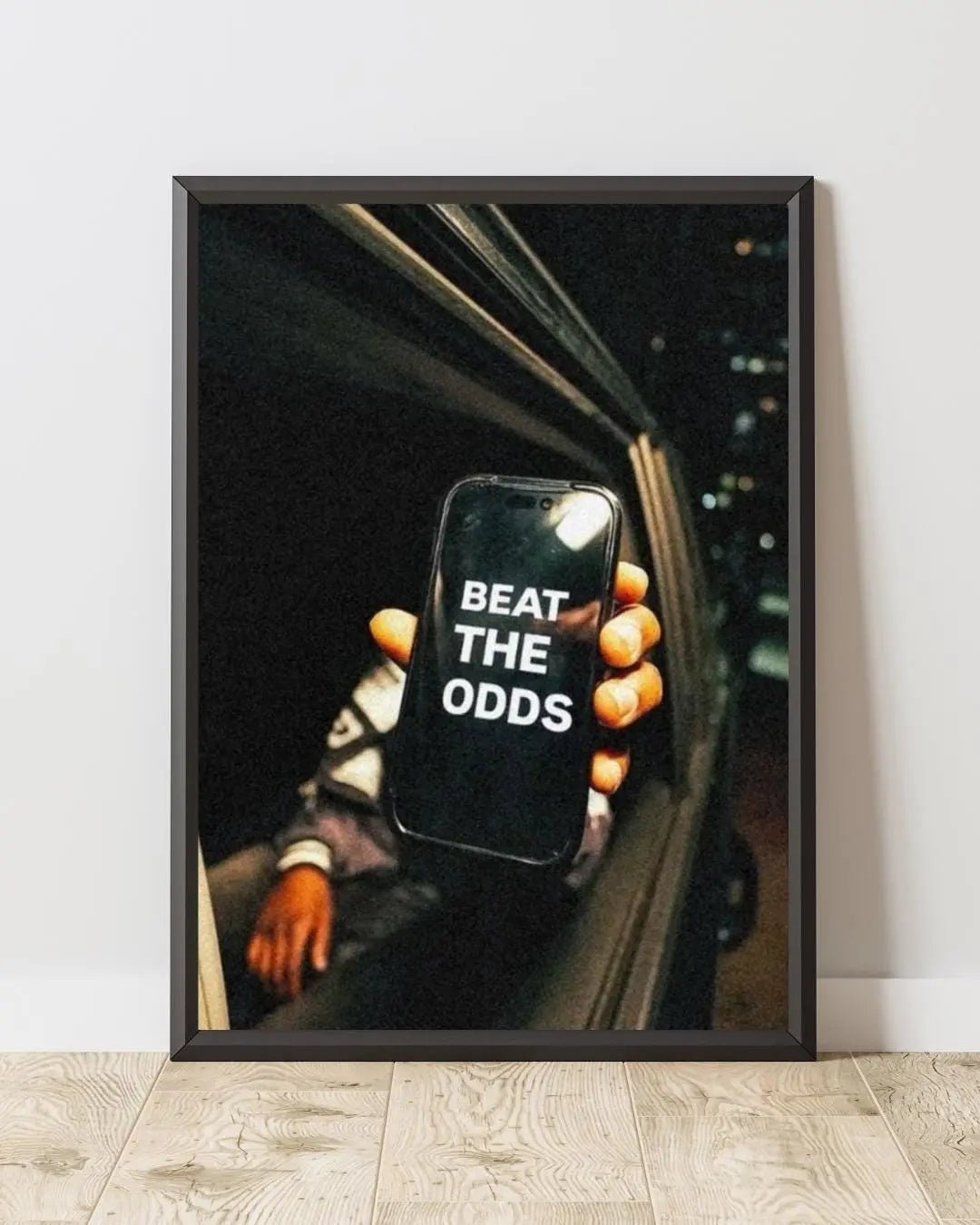 Beat the Odds poster — Framory Prints