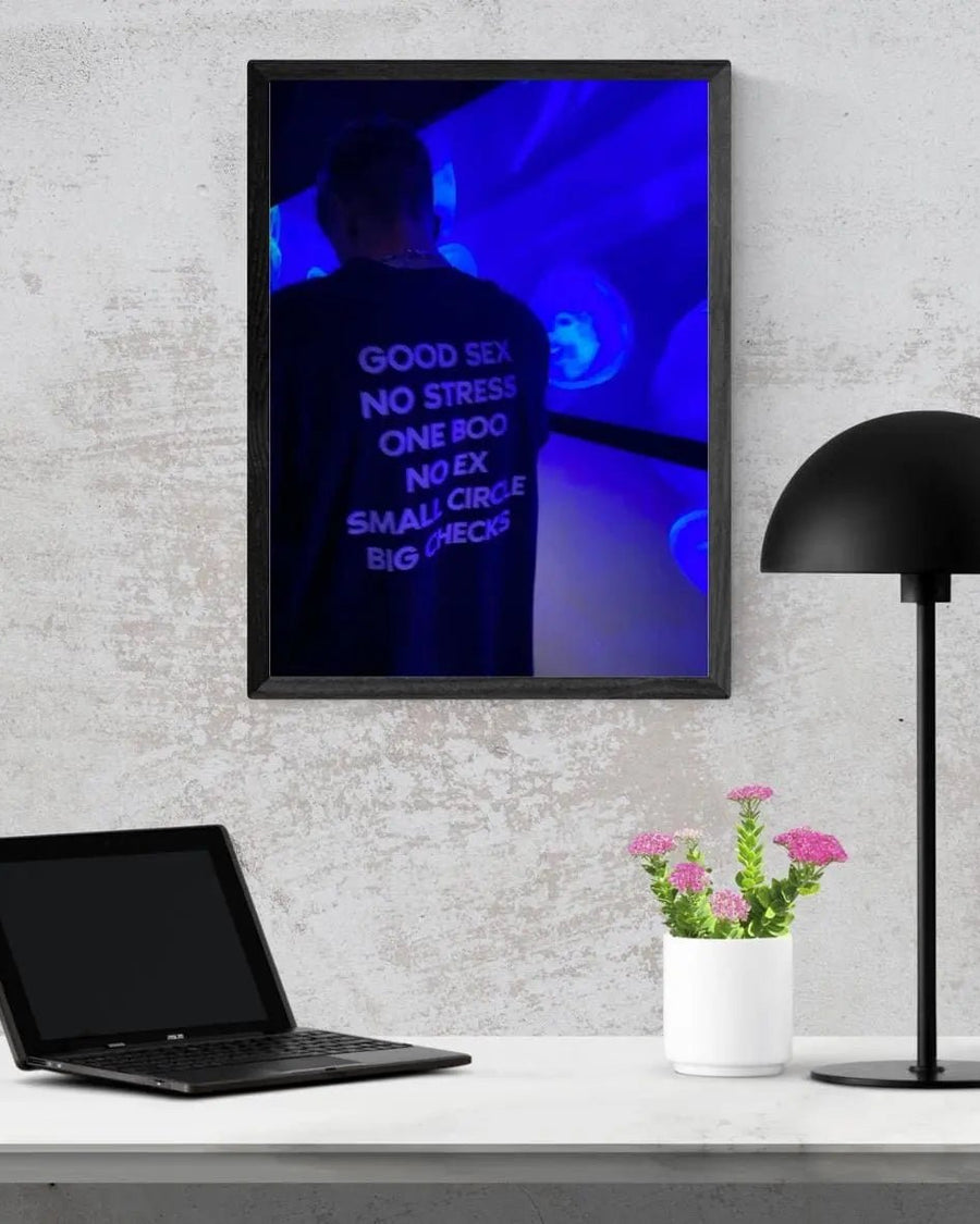 6 Rules poster styled room photo 5