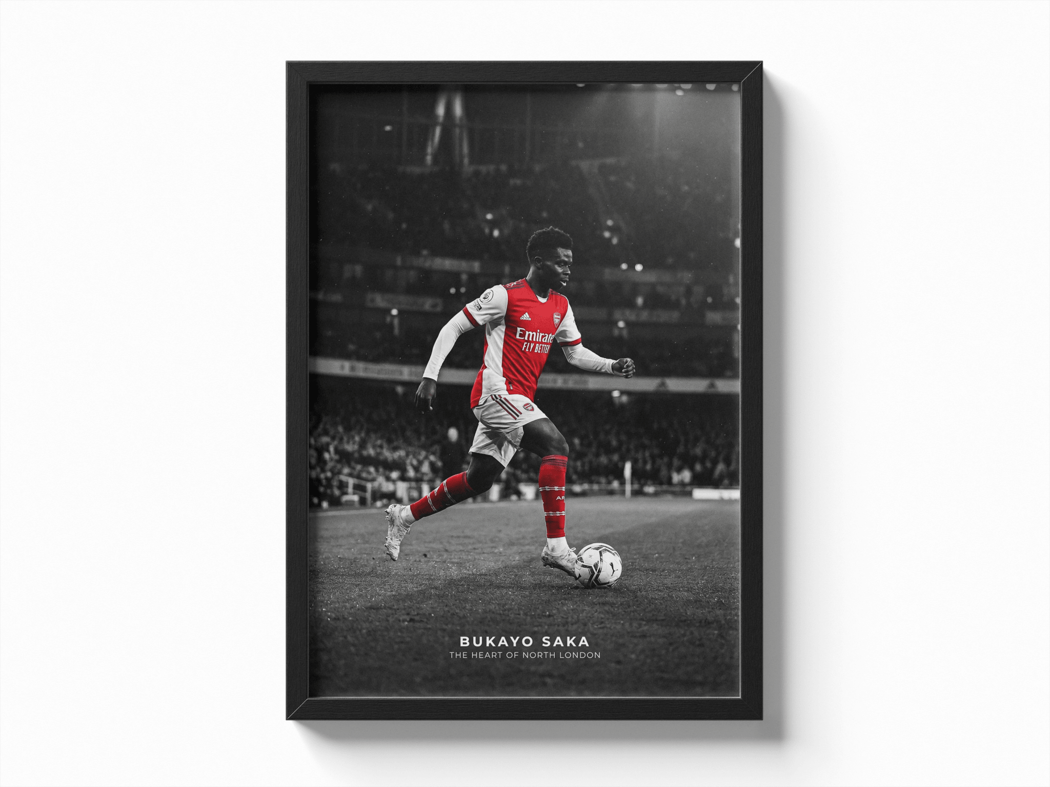 Bukayo Saka poster — Framory Prints