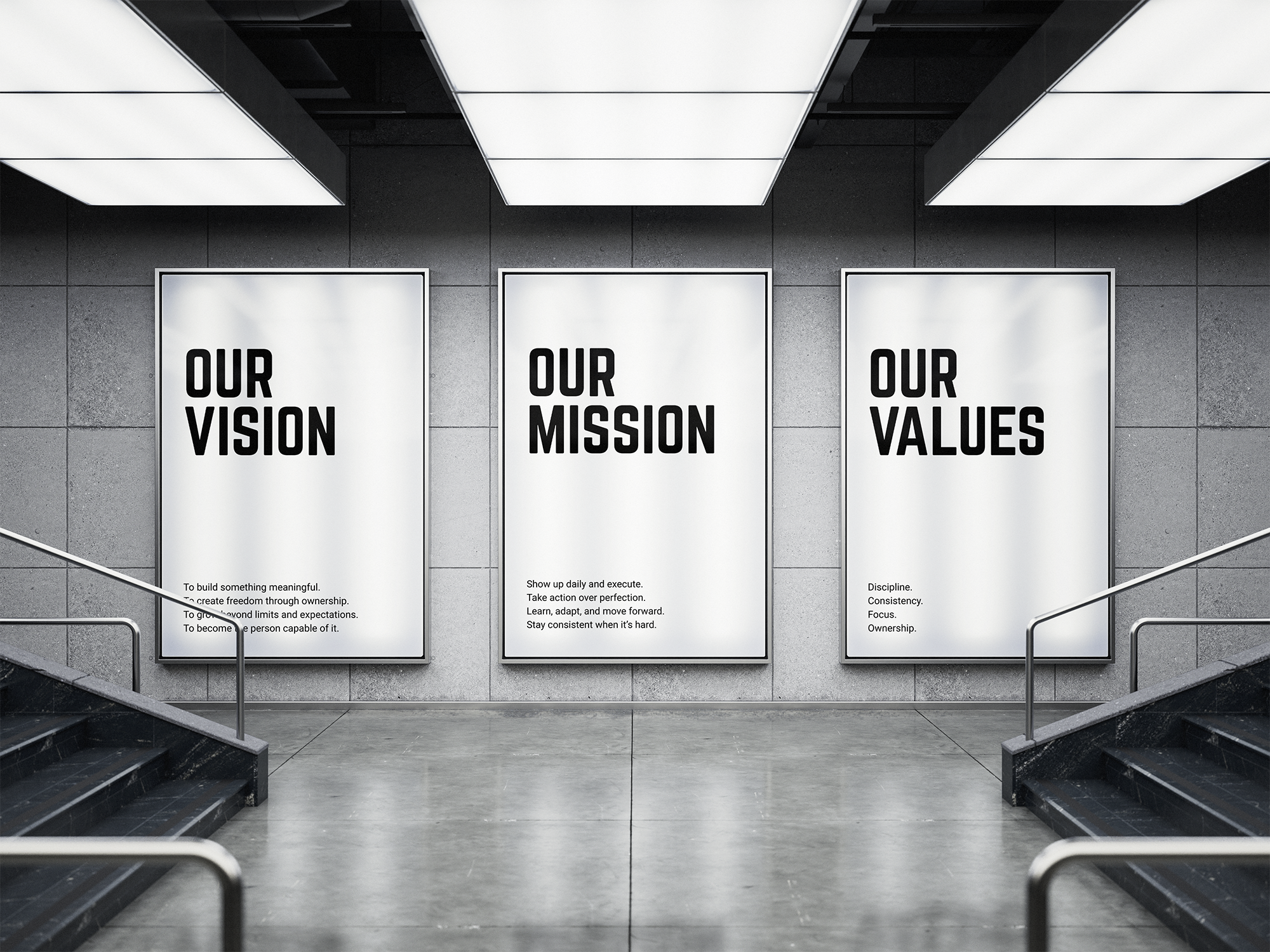 Entrepreneur Posters (SET OF 3)