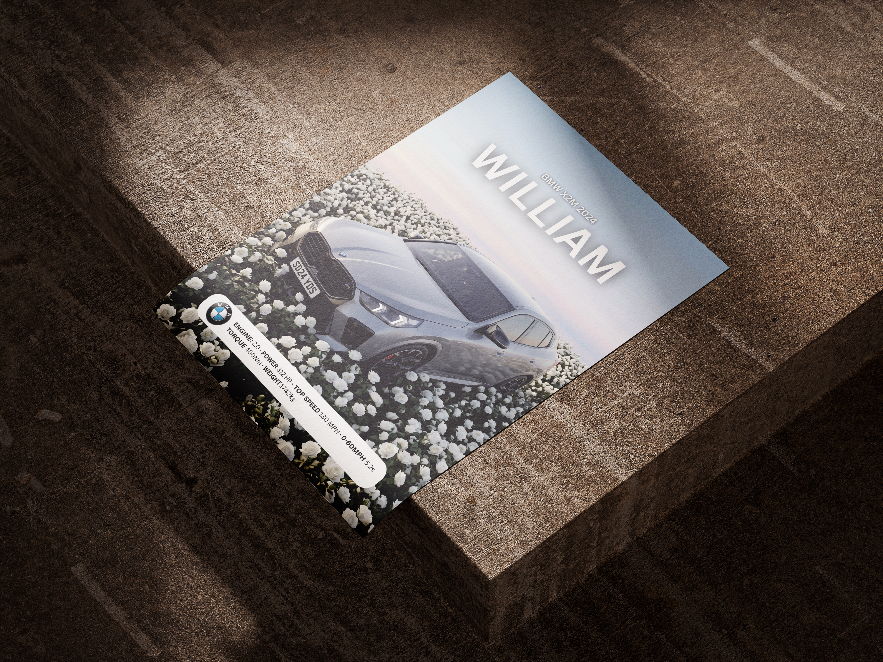 Personalized Car Poster