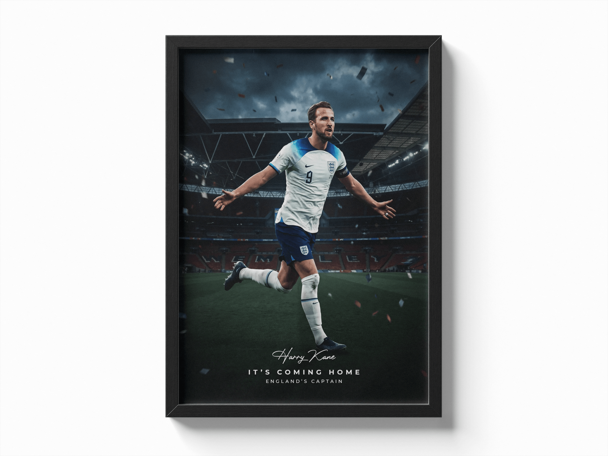 "It's Coming Home" — Harry Kane poster — Framory Prints
