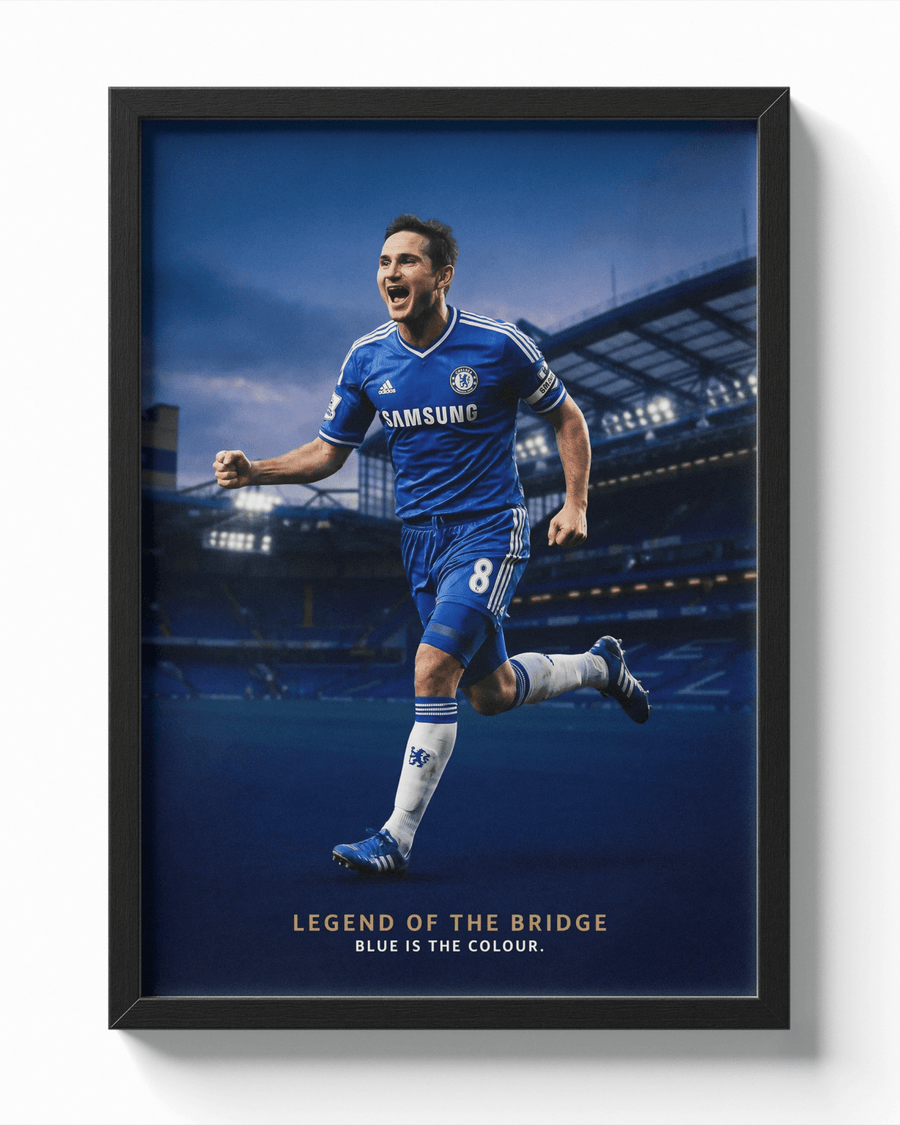 Legend of the Bridge — Chelsea FC poster — Framory Prints