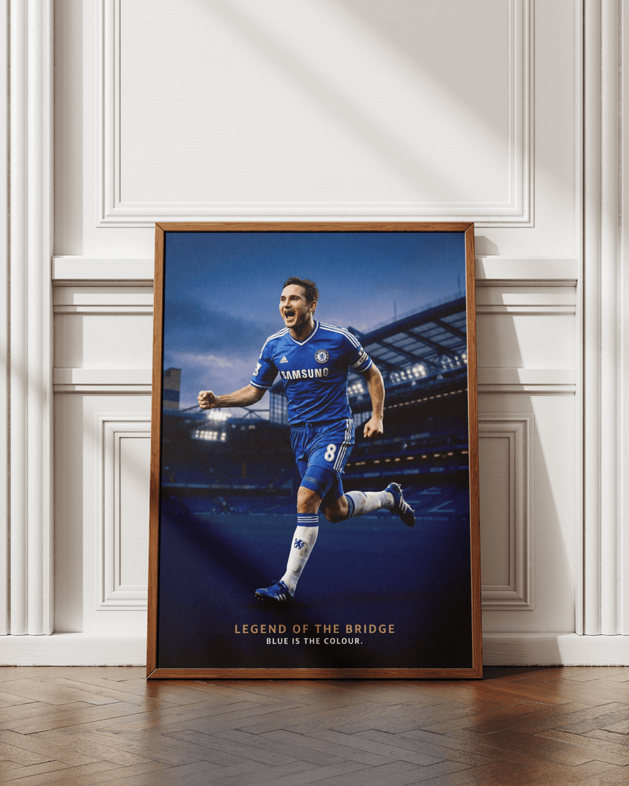 Legend of the Bridge — Chelsea FC poster styled room photo 2