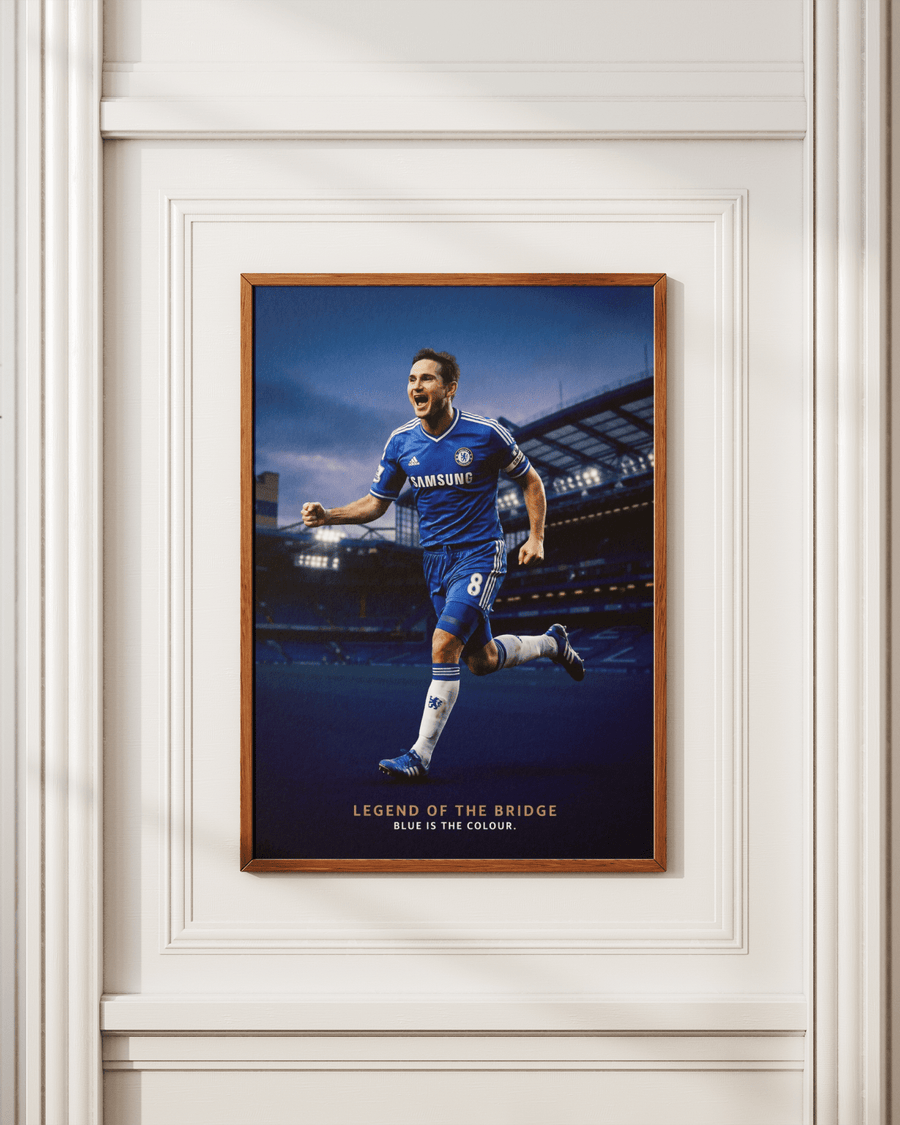Legend of the Bridge — Chelsea FC poster styled room photo 6