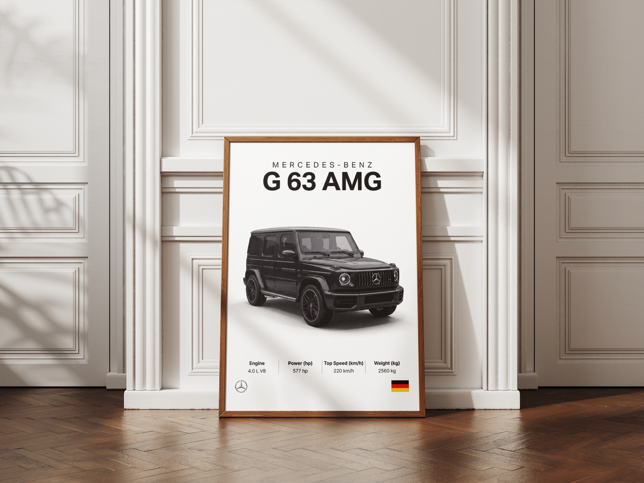 Mercedes G63 AMG poster styled room photo 5