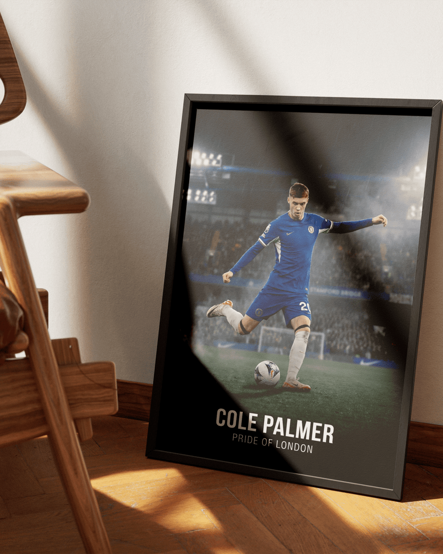Pride of London — Chelsea FC poster styled room photo 2