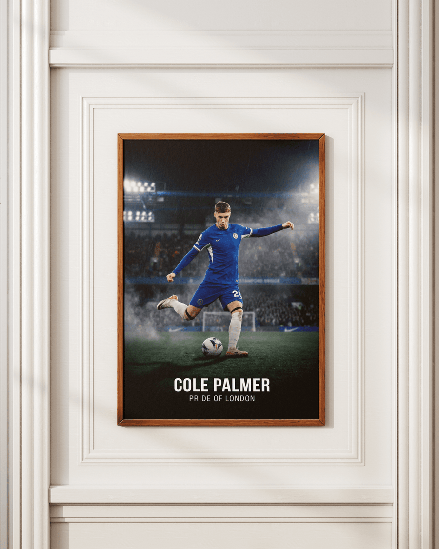Pride of London — Chelsea FC poster styled room photo 5