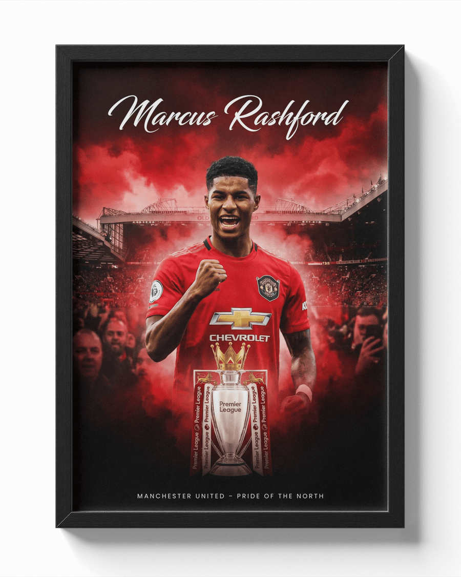 Pride of the North — Manchester United poster — Framory Prints