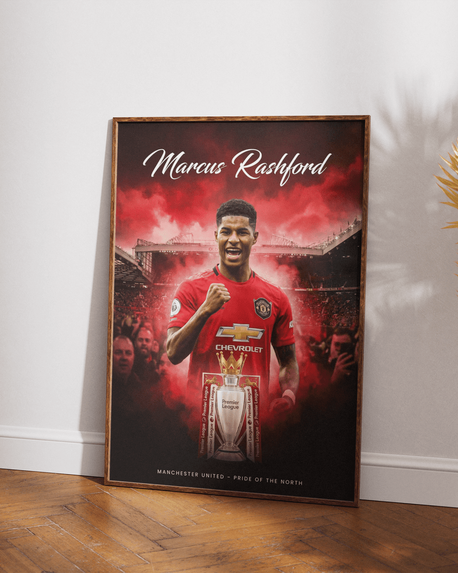 Pride of the North — Manchester United poster styled room photo 7