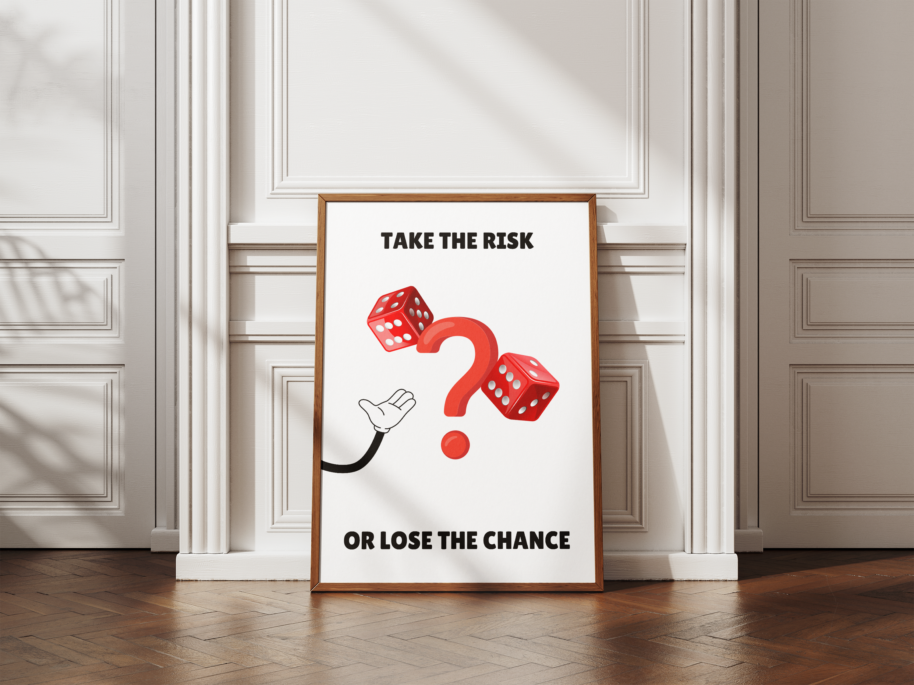 Take The Risk Or Lose The Chance