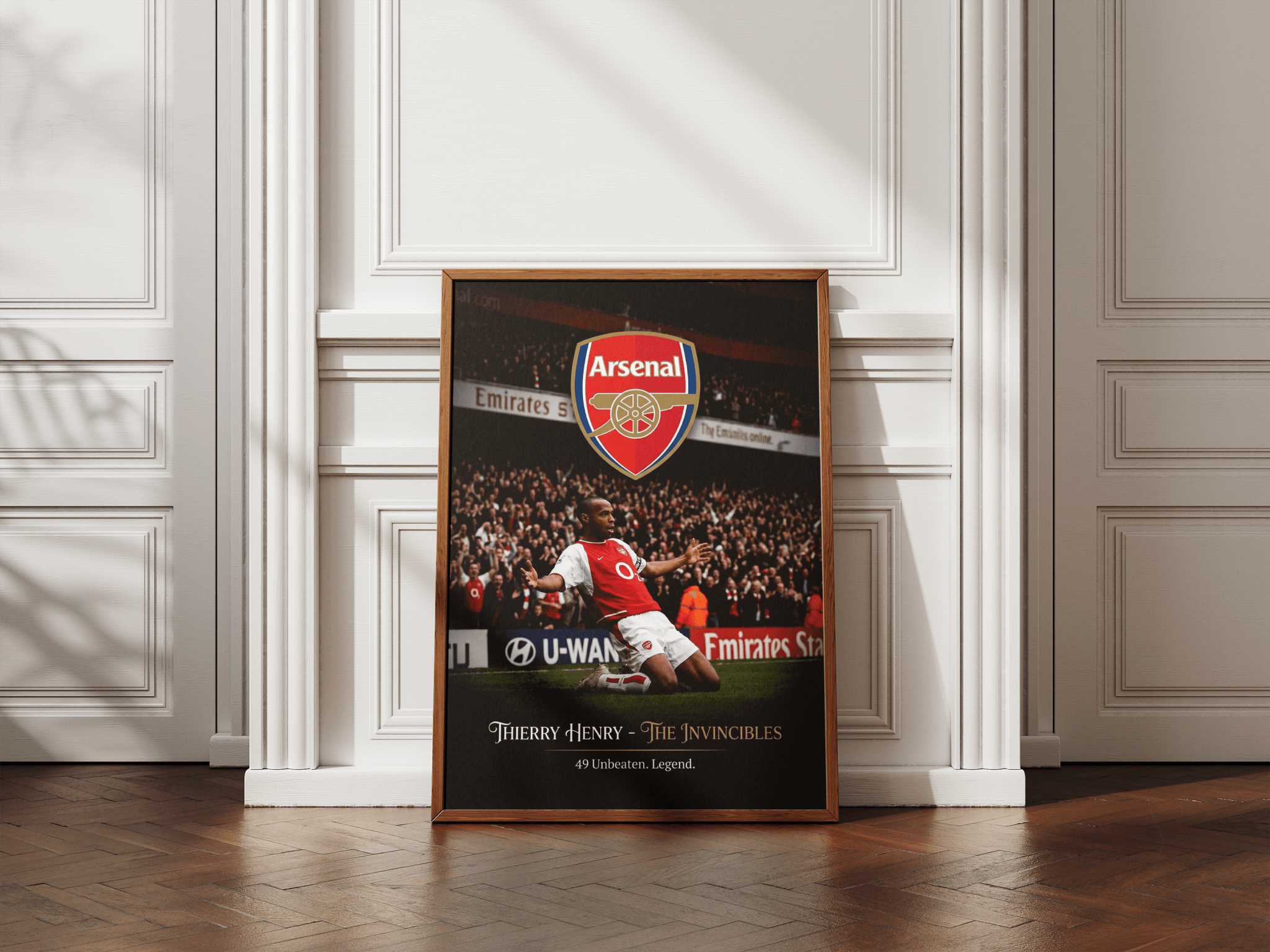 Thierry Henry poster styled room photo 3