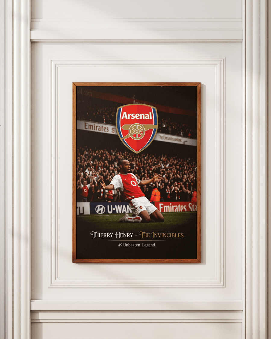 Thierry Henry poster styled room photo 4