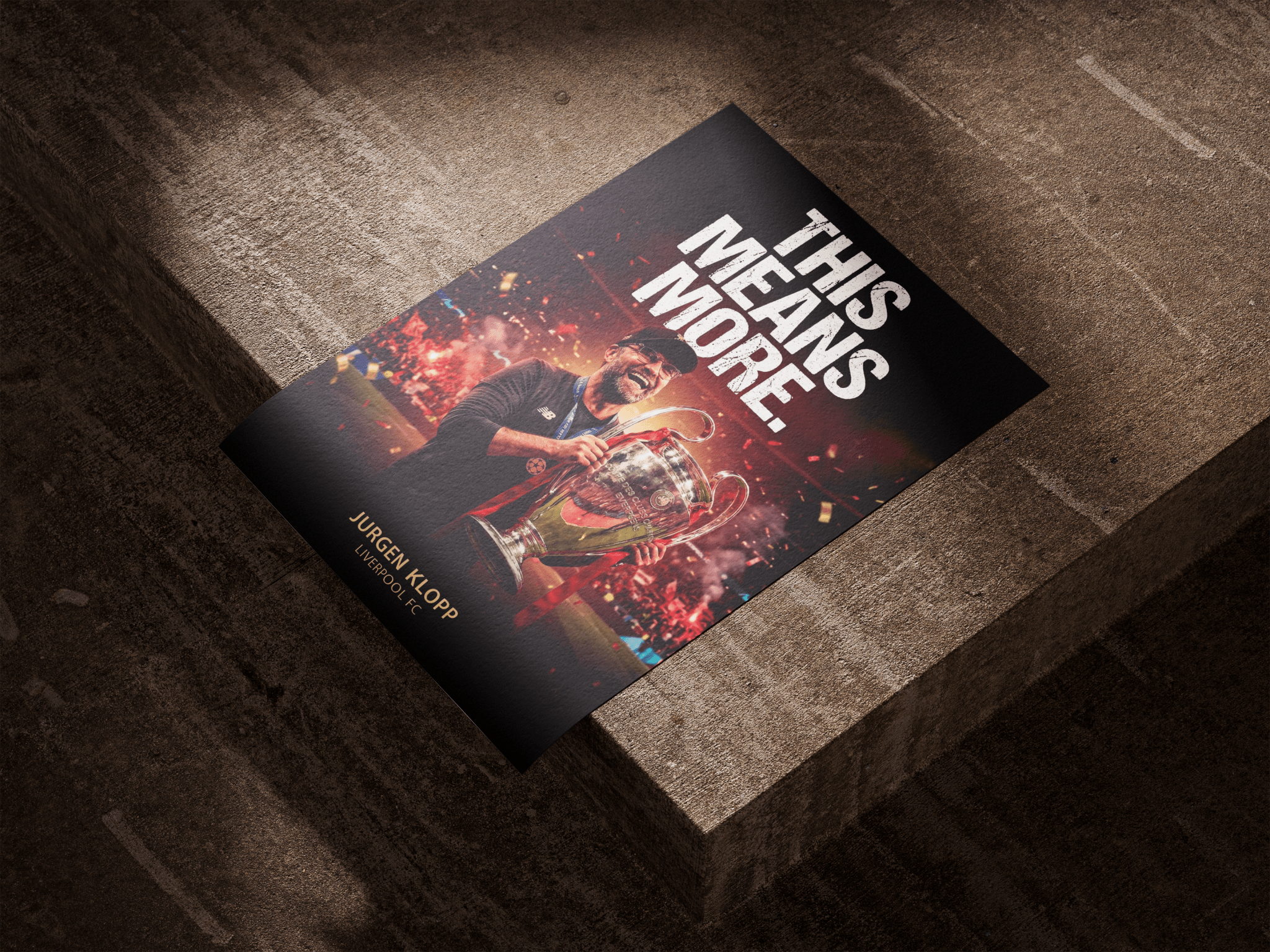 This Means More — Liverpool FC poster styled room photo 6