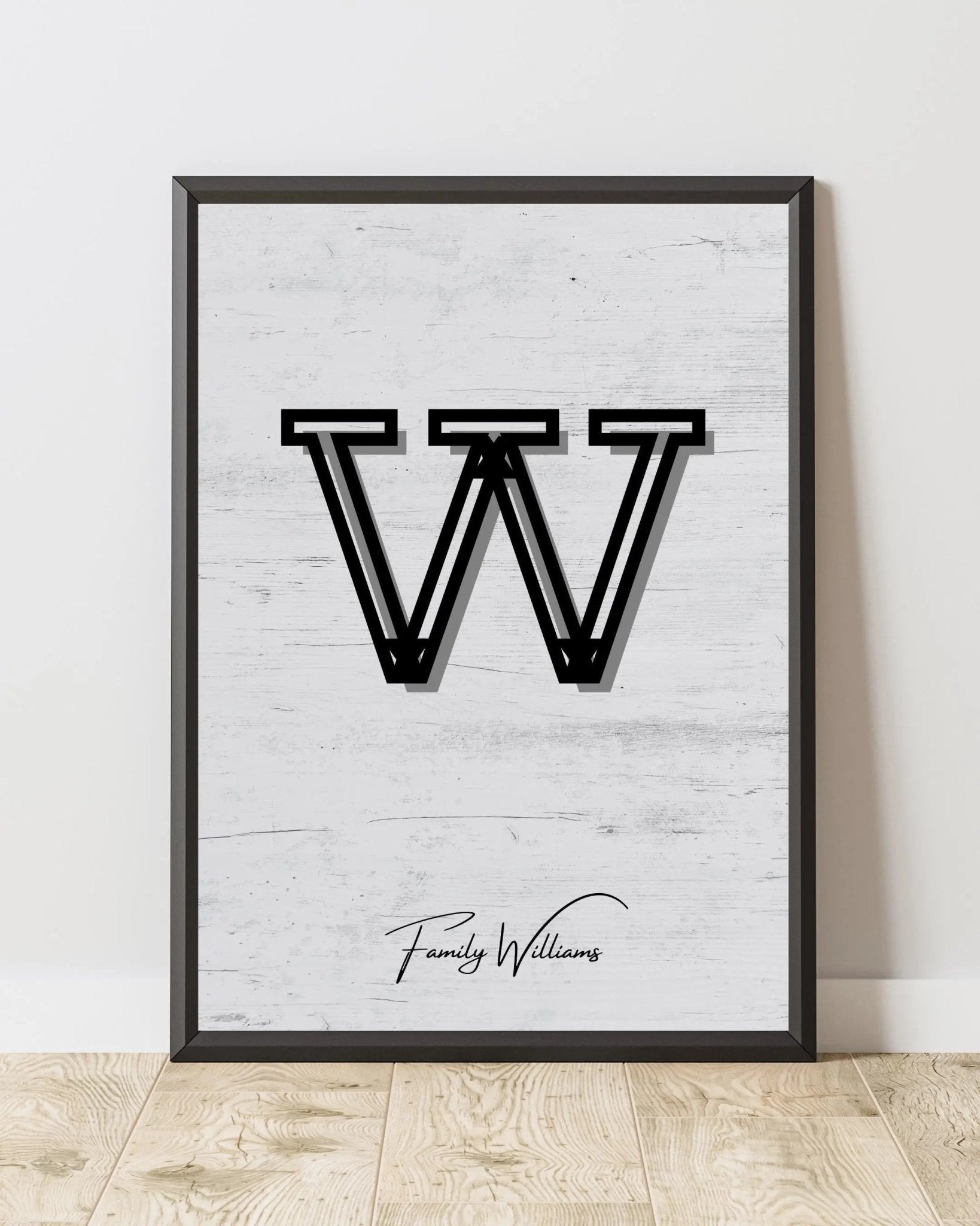 Personalized Family Portrait Poster poster — Framory Prints