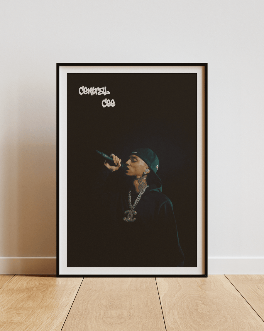 Central Cee Street Energy poster styled room photo 2