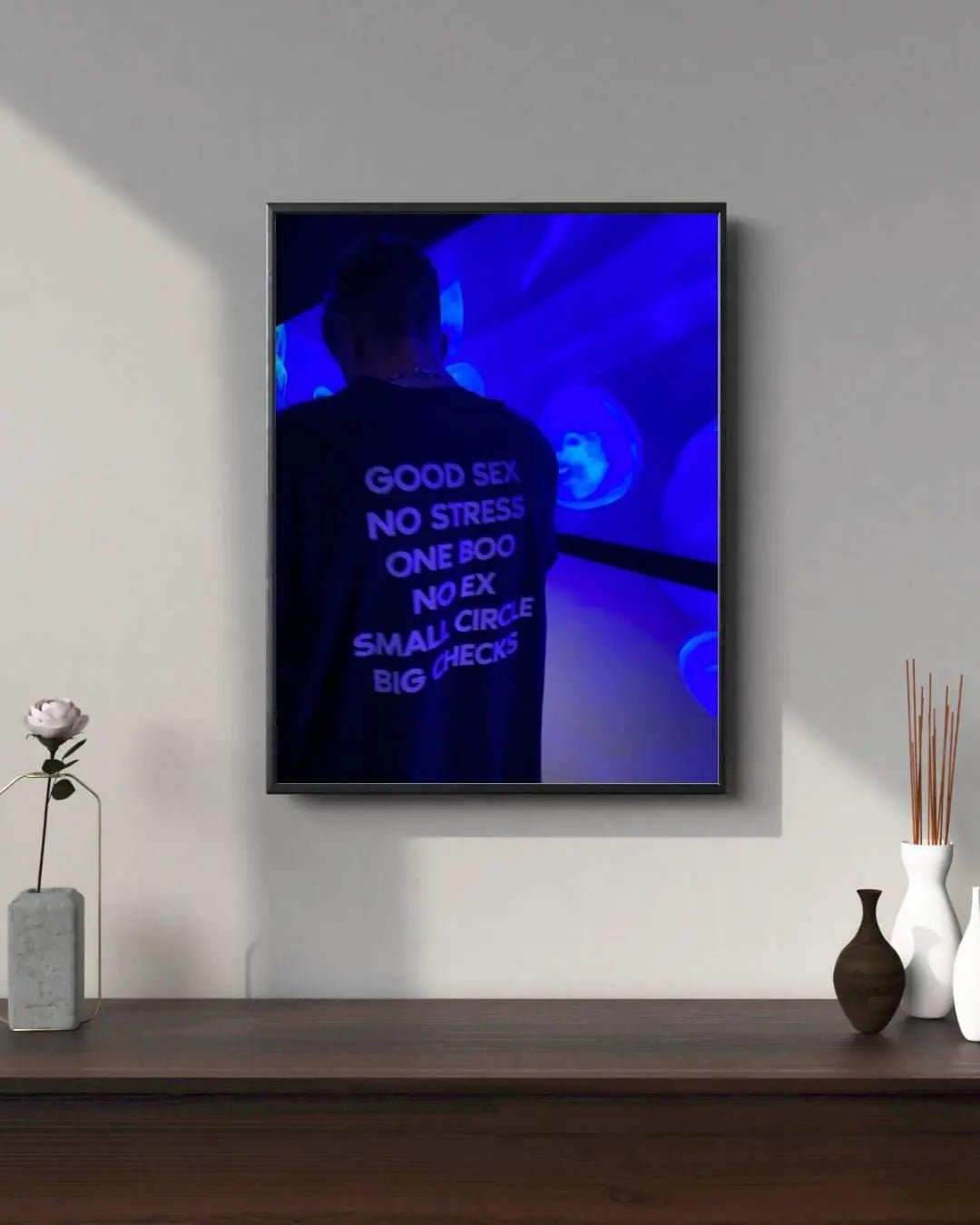 6 Rules poster styled room photo 6