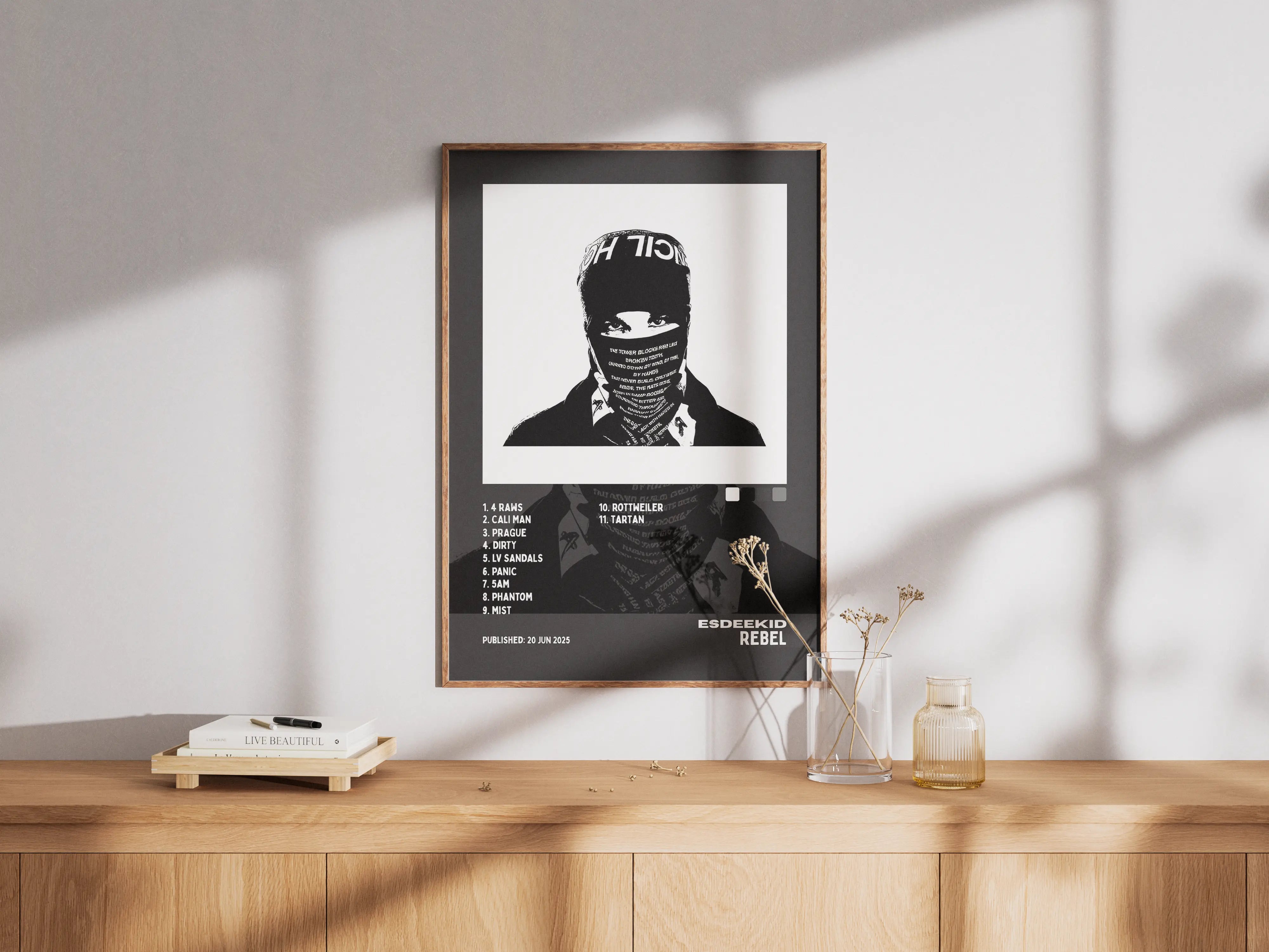 Rebel - EsDeeKid Framory Prints