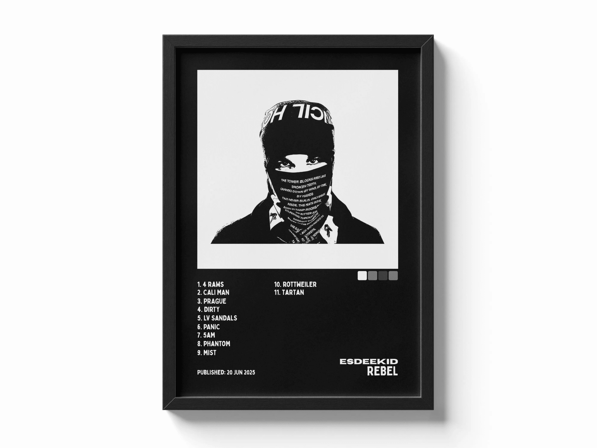 Rebel - EsDeeKid: A Fresh Take on Hip-Hop poster — Framory Prints