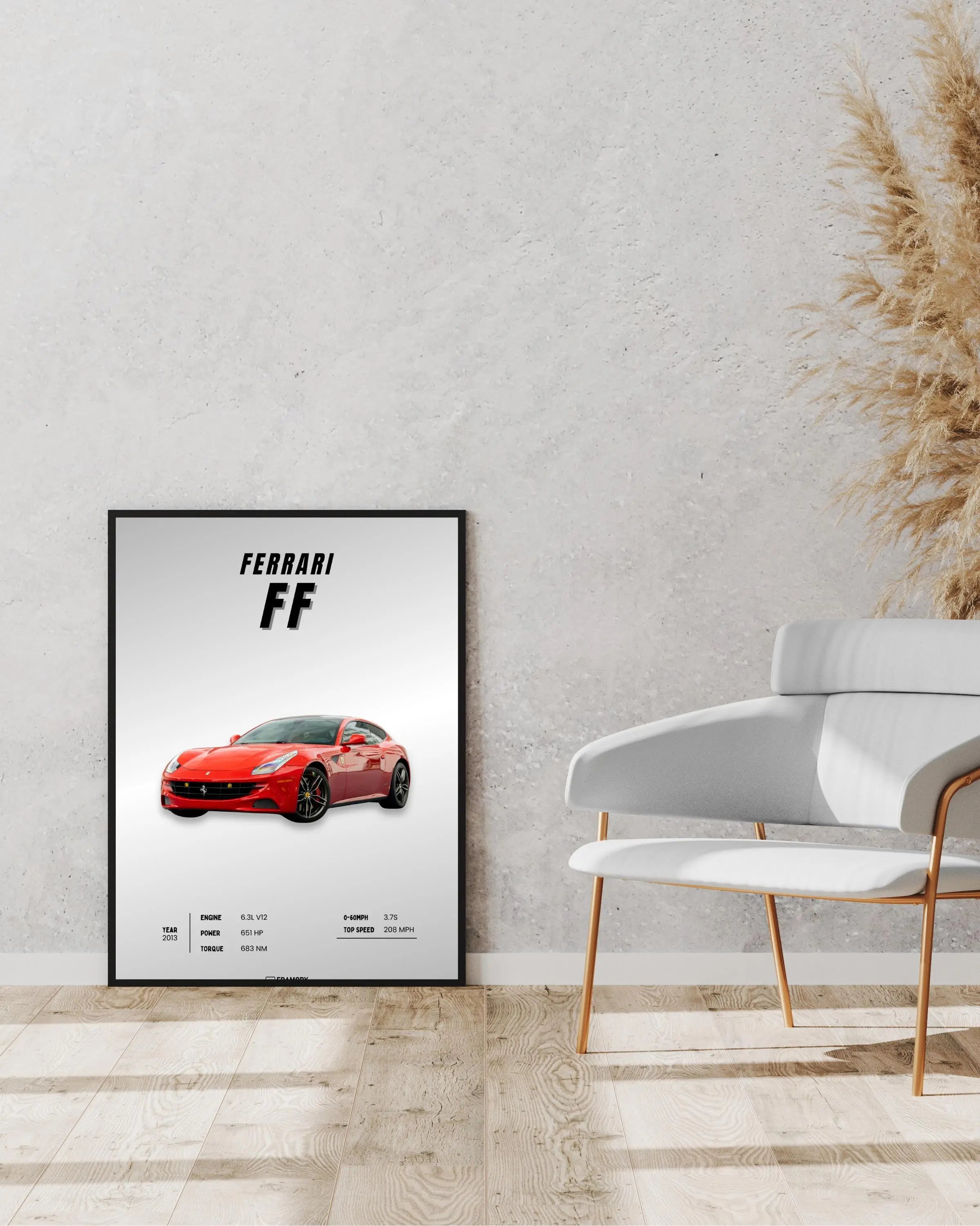 Ferrari FF Framory Prints
