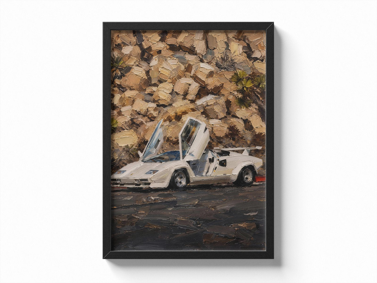 Lamborghini Countach — White Rocks