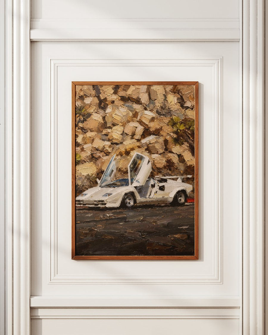 Lamborghini Countach — White Rocks