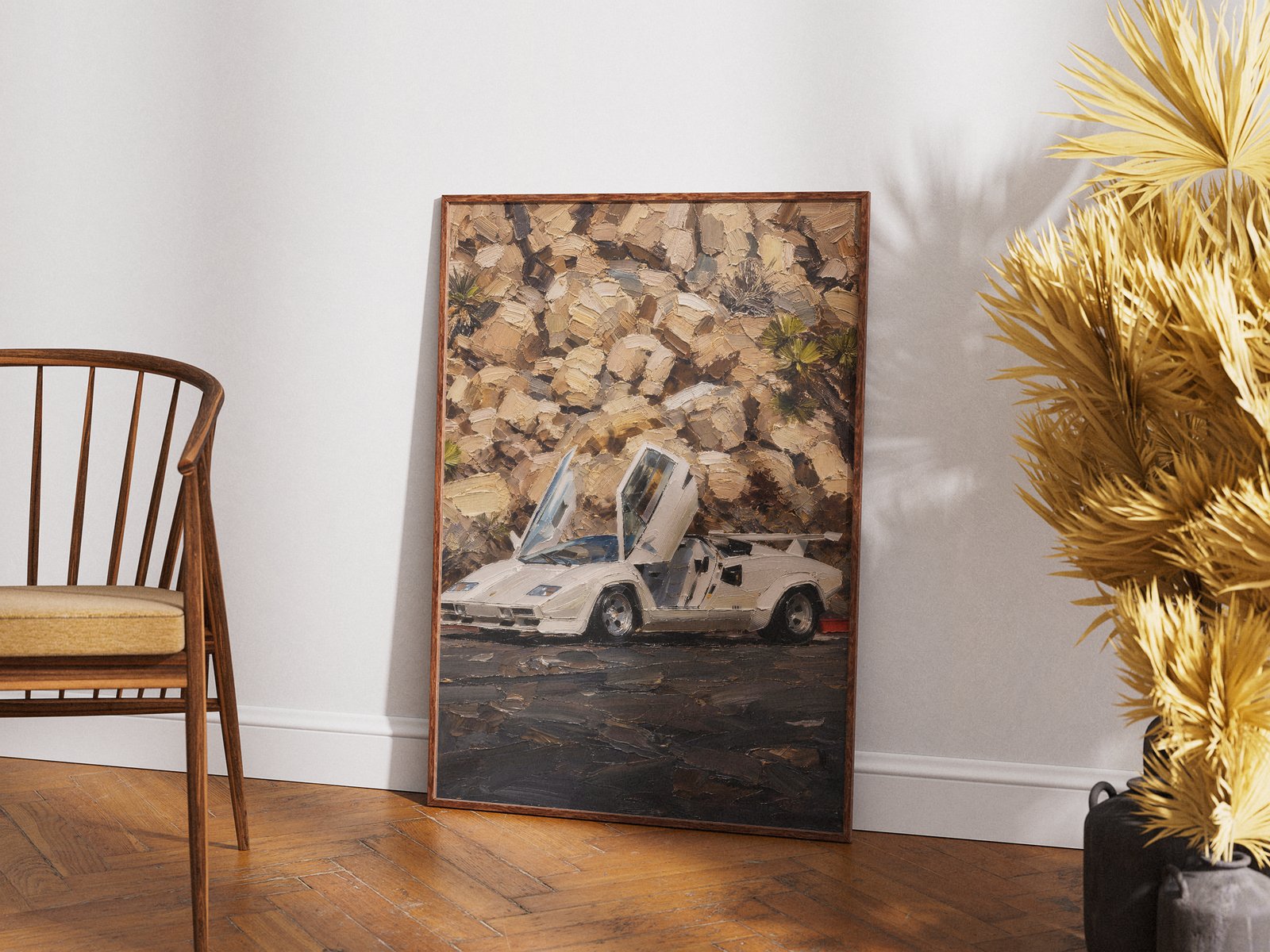Lamborghini Countach — White Rocks