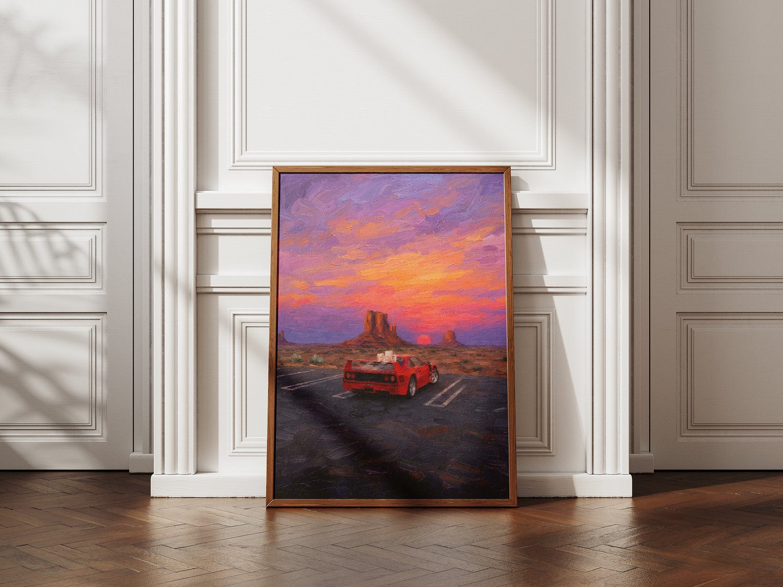 Ferrari F40 — Monument Valley