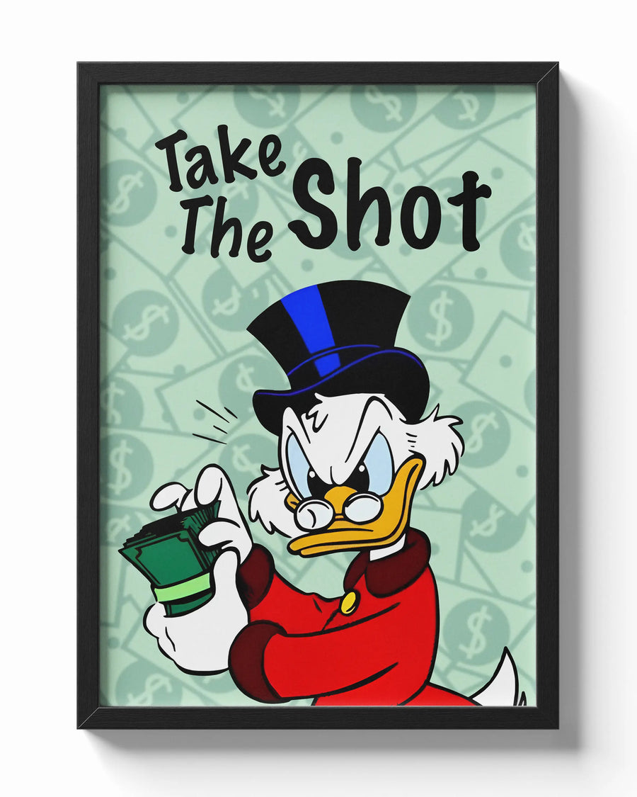 Take the Shot poster — Framory Prints