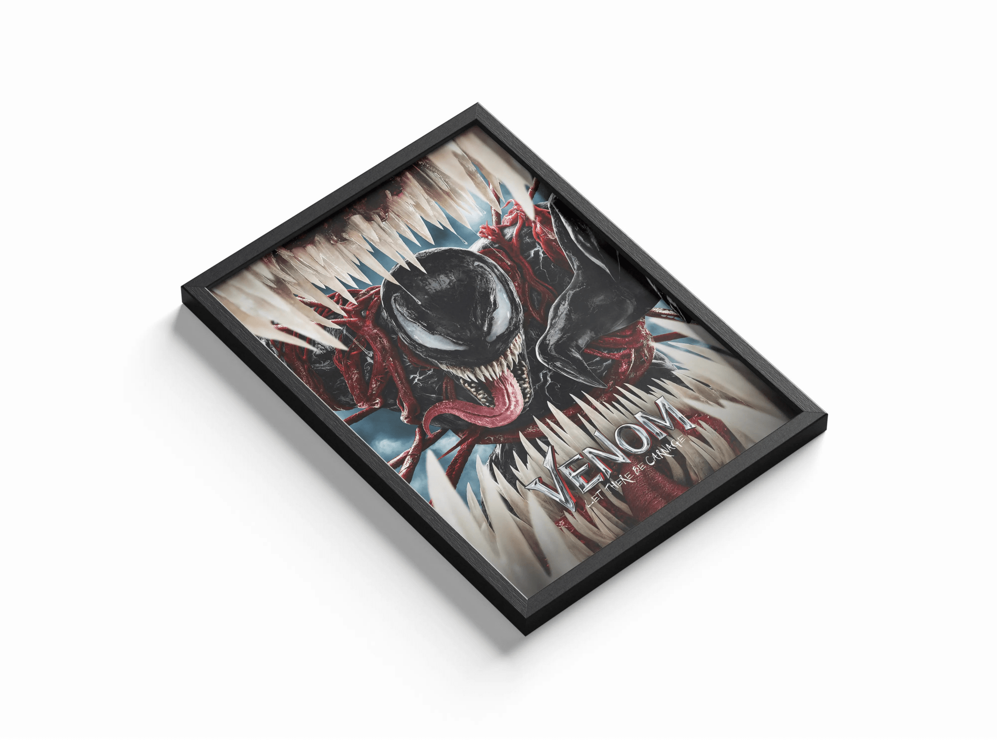 Venom 'Let There Be Carnage' poster design close-up