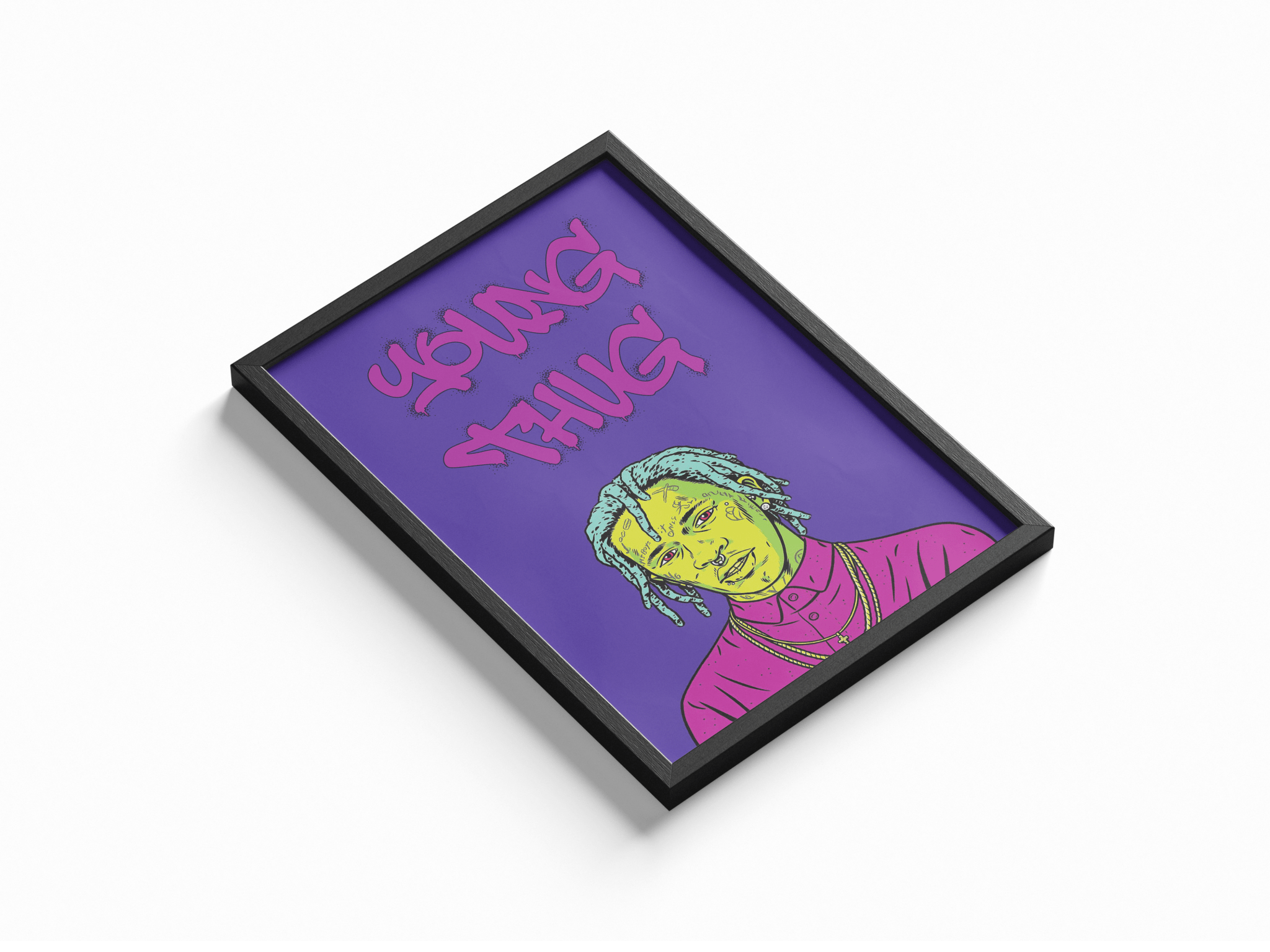 Young Thug poster design close-up