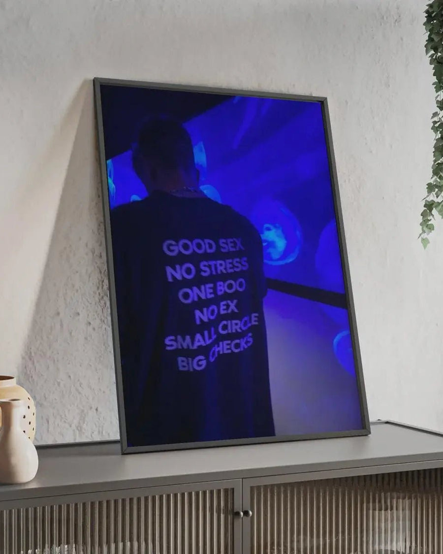 6 Rules poster styled room photo 1