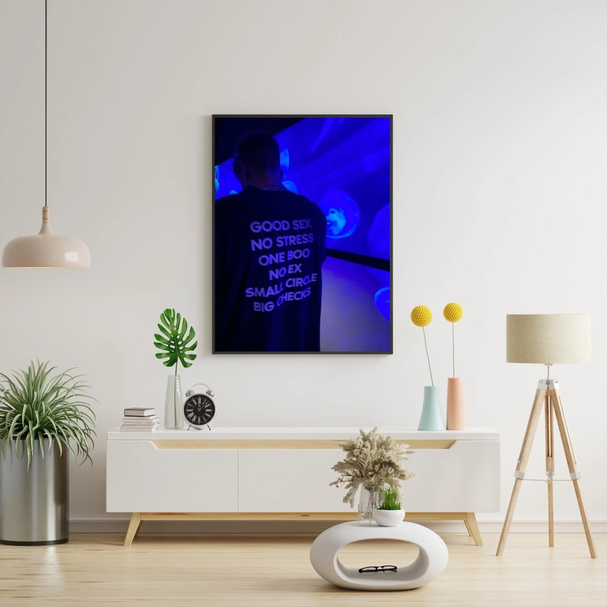 6 Rules poster styled room photo 2