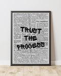 Trust the Process Framory Prints