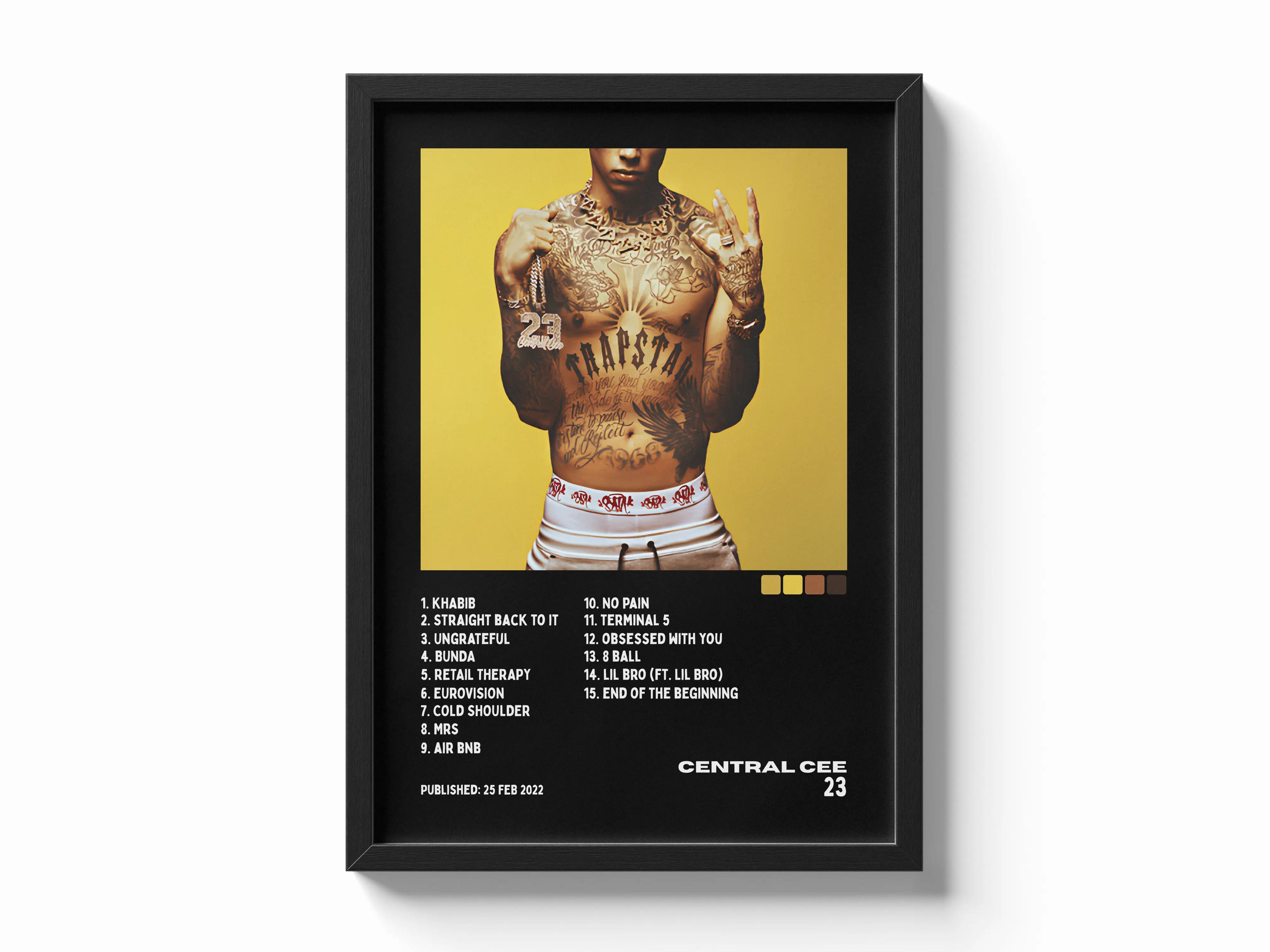 23 - Central Cee Framory Prints