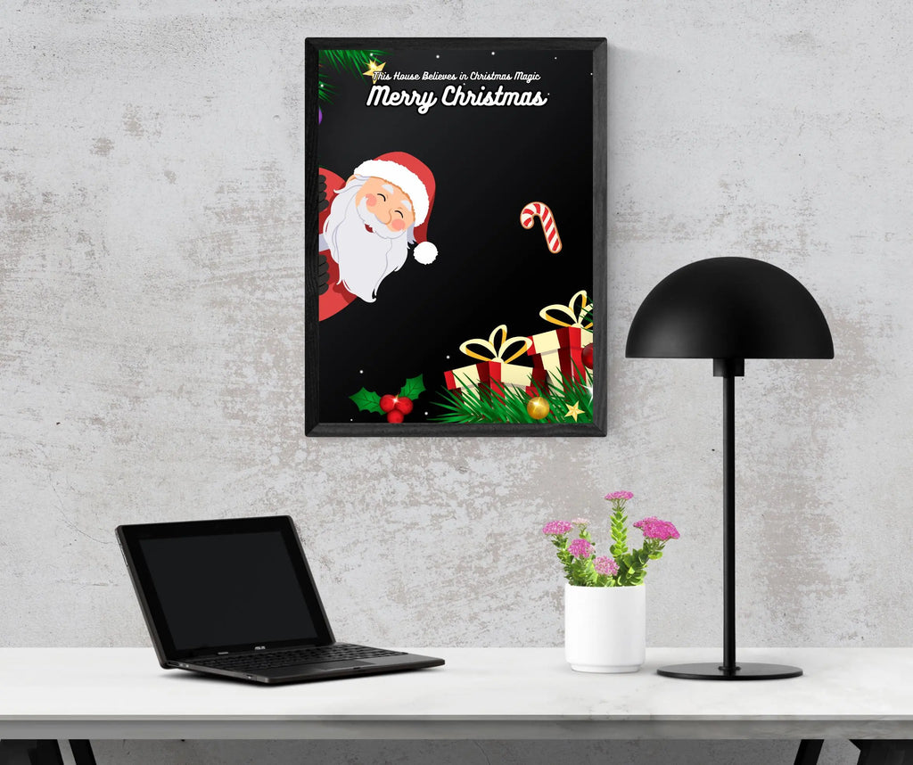 This House Believes in Christmas Magic Framory Prints