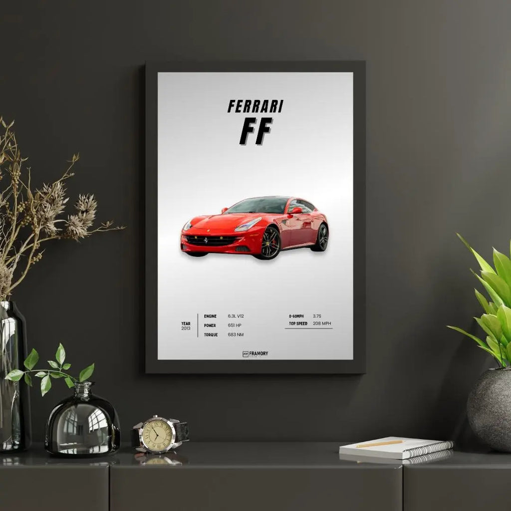 Ferrari FF Framory Prints