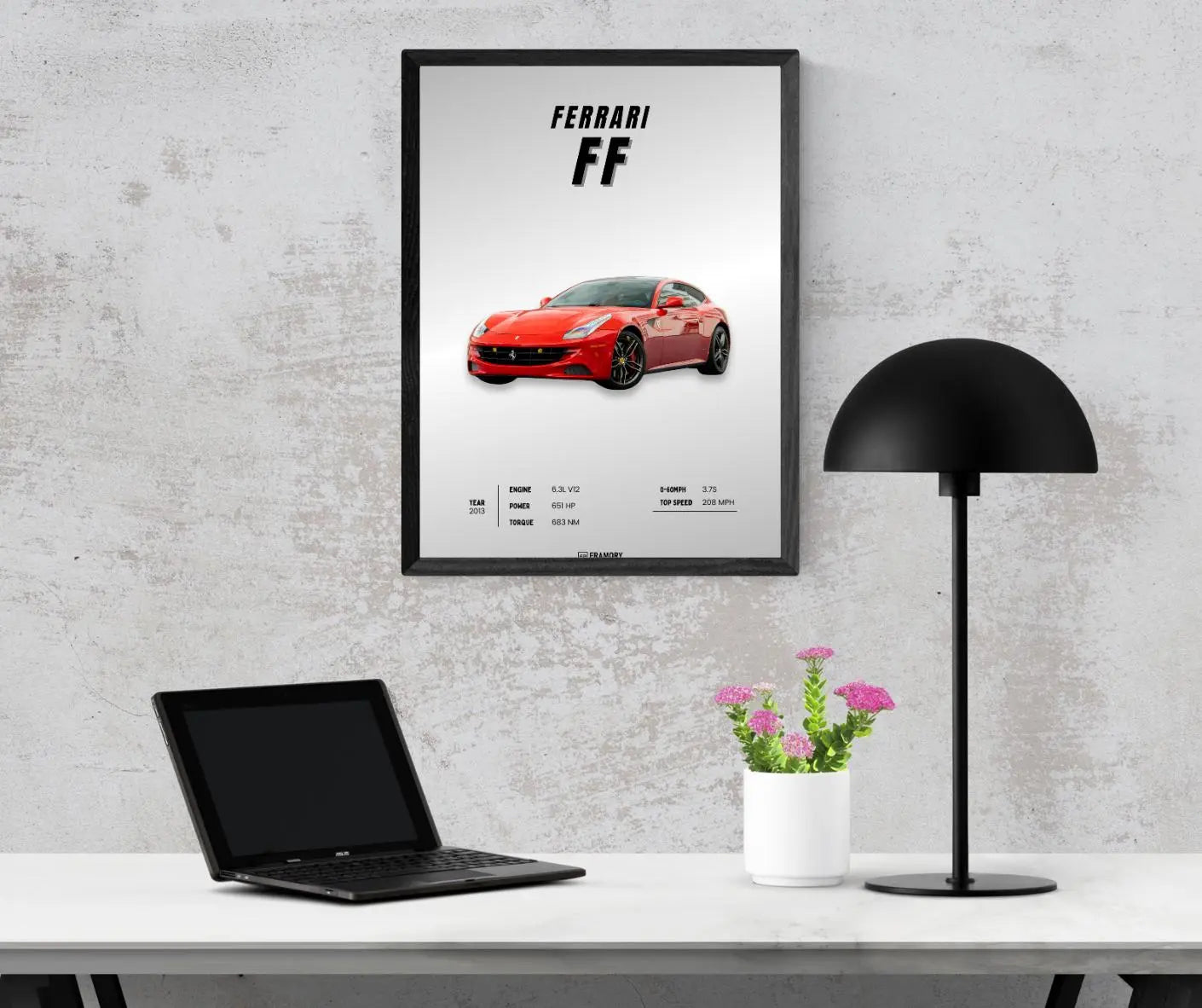 Ferrari FF Framory Prints