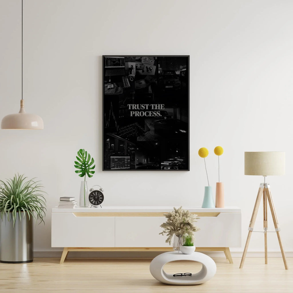 Trust The Proccess Framory Prints