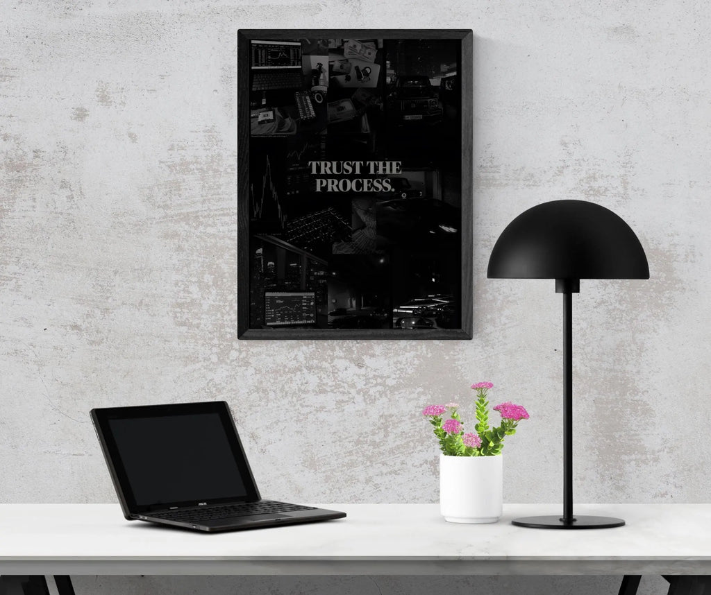 Trust The Proccess Framory Prints