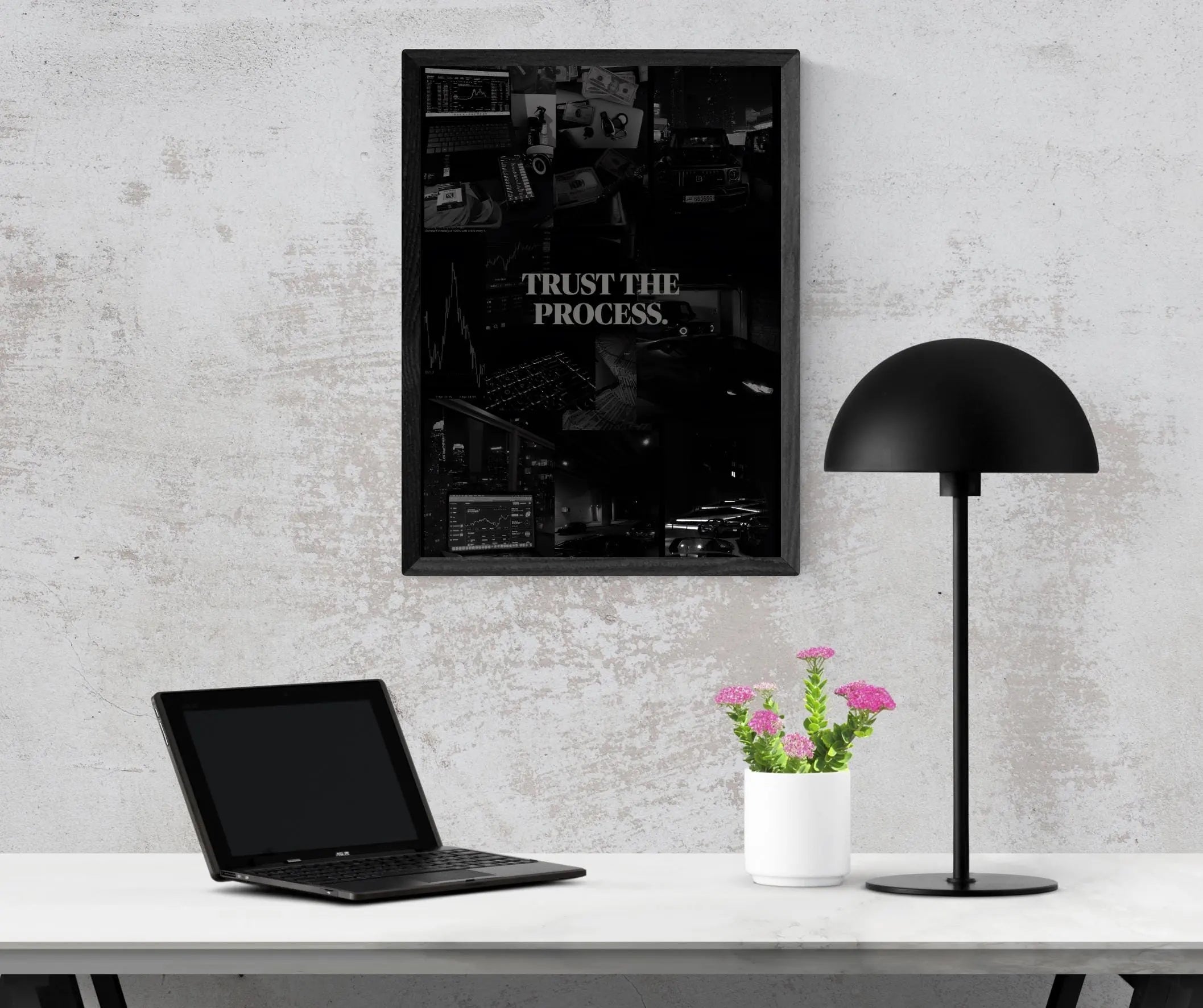 Trust The Proccess Framory Prints