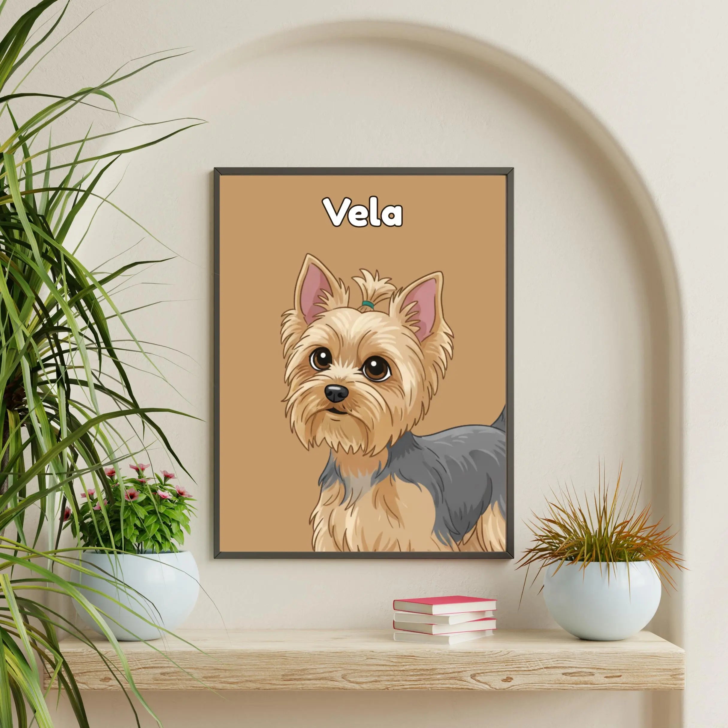 Cartoon Pet Portrait Framory Prints