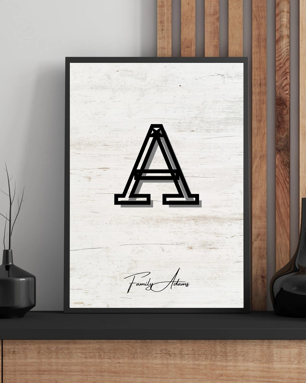 Personalized Family Portrait Poster Framory Prints