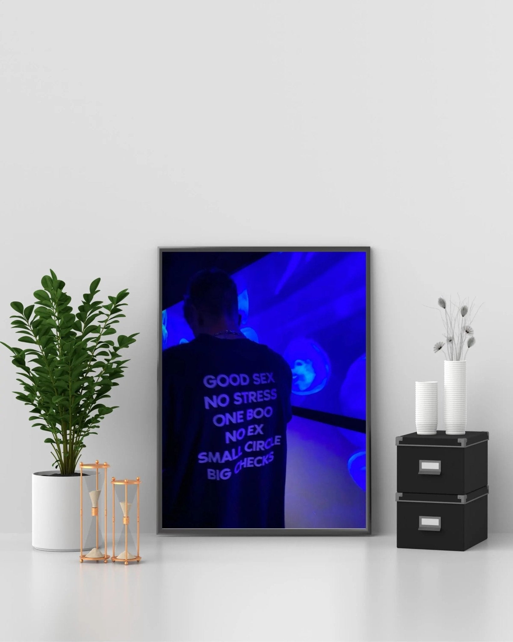 6 Rules poster styled room photo 3
