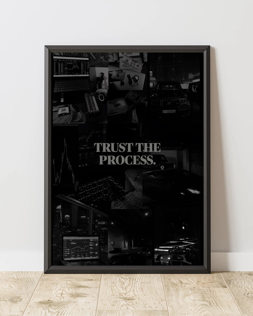 Trust The Proccess Framory Prints