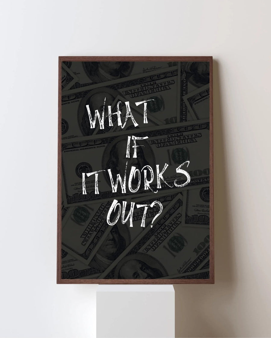 What if it all works out? 2 poster styled room photo 5